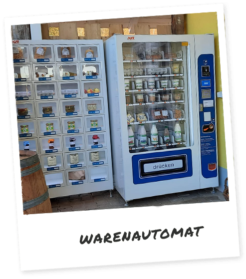Unsere Warenautomaten mit verschiedenen Produkten